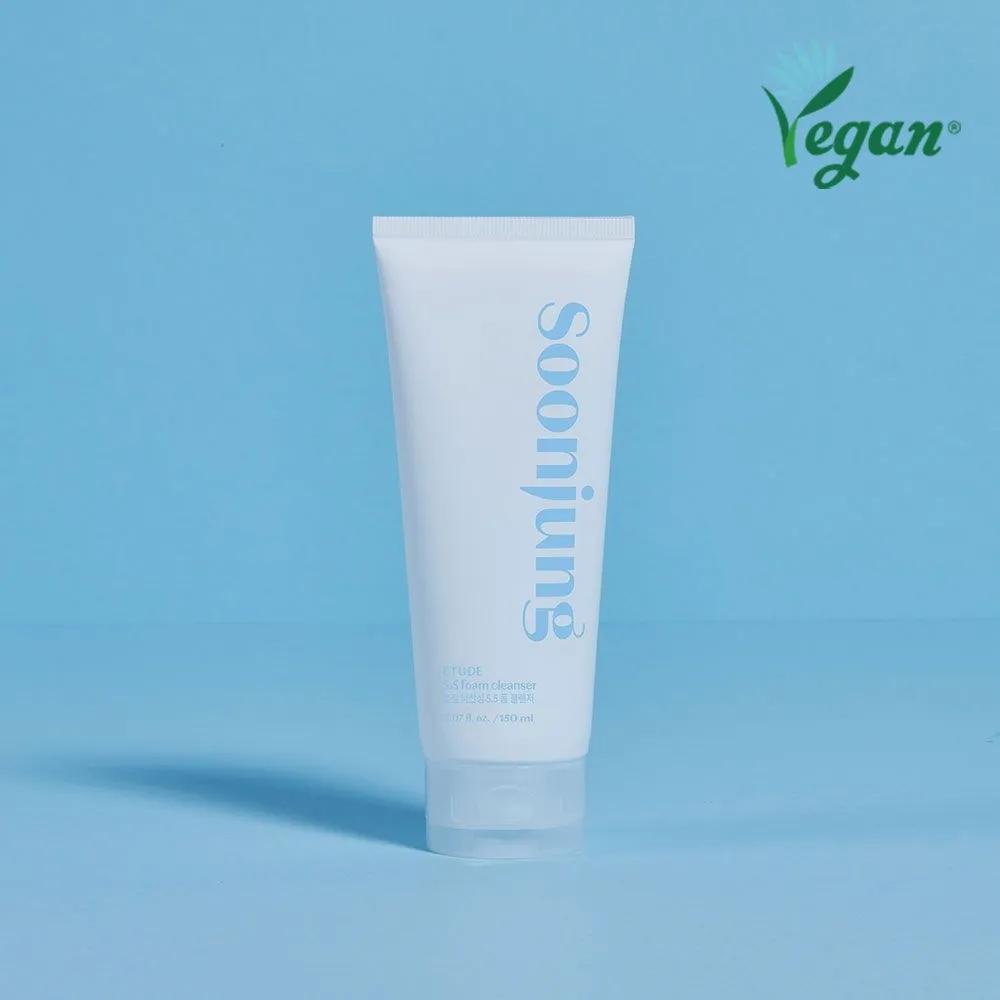 Soonjung Mild Acidic 5.5 Foam Cleanser 150ml x 2 Set / Hypoallergenic Cleansing Foam / Foam Cleansing
