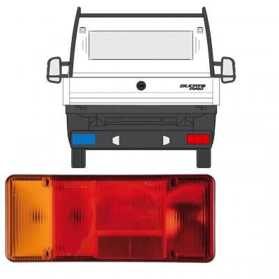 Linke Heckleuchte mit Kabeln Renault Mascott Master Opel Movano Fiat Ducato Peugeot Boxer Citroen Jumper Iveco Daily Nissan Interstar - 3050878E