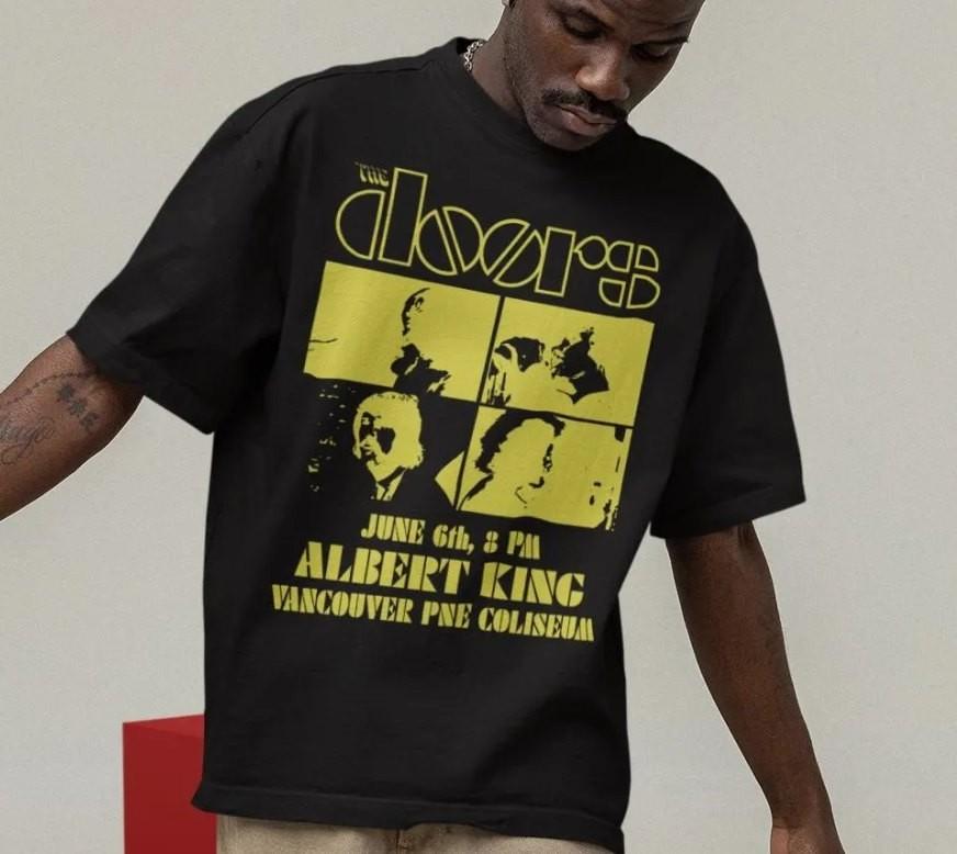 

The Doors graphic tees,Rock music vintage shirt 4XL