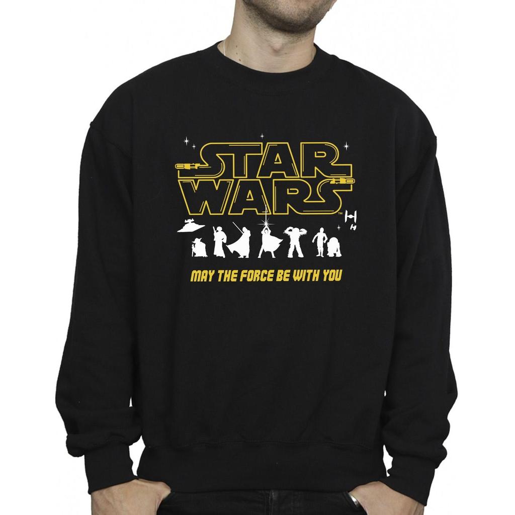 Star Wars Mens Silhouettes Force Sweatshirt