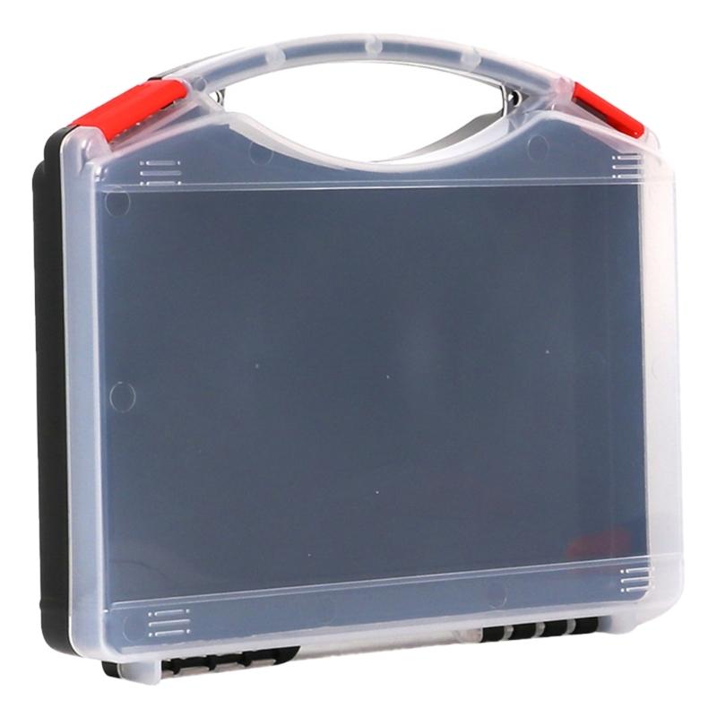 Kleinteile Aufbewahrungskoffer Werkzeugkasten Organizer Fächer Hardware-Organizer für Schrauben Muttern Nägel Bolzen