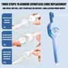 Ergonomic Design Correction Tape Design With Beige Concealed Smooth Tape For Comfortable Friendly Use Portable Size