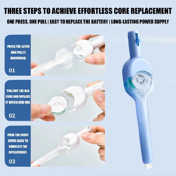 Ergonomic Design Correction Tape Design With Beige Concealed Smooth Tape For Comfortable Friendly Use Portable Size