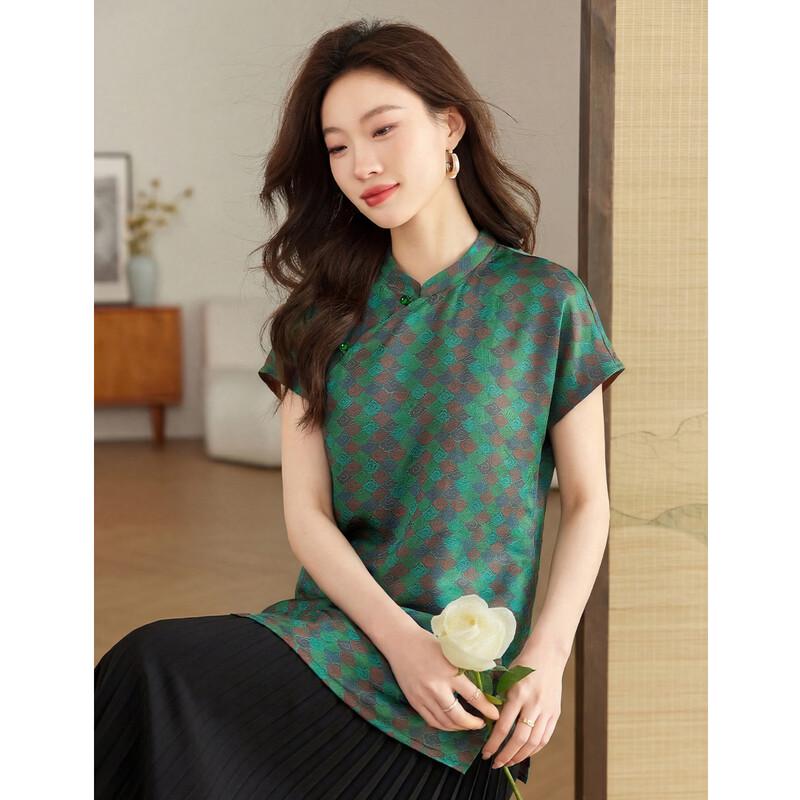 

Oudif Elegant Printed Blouse L