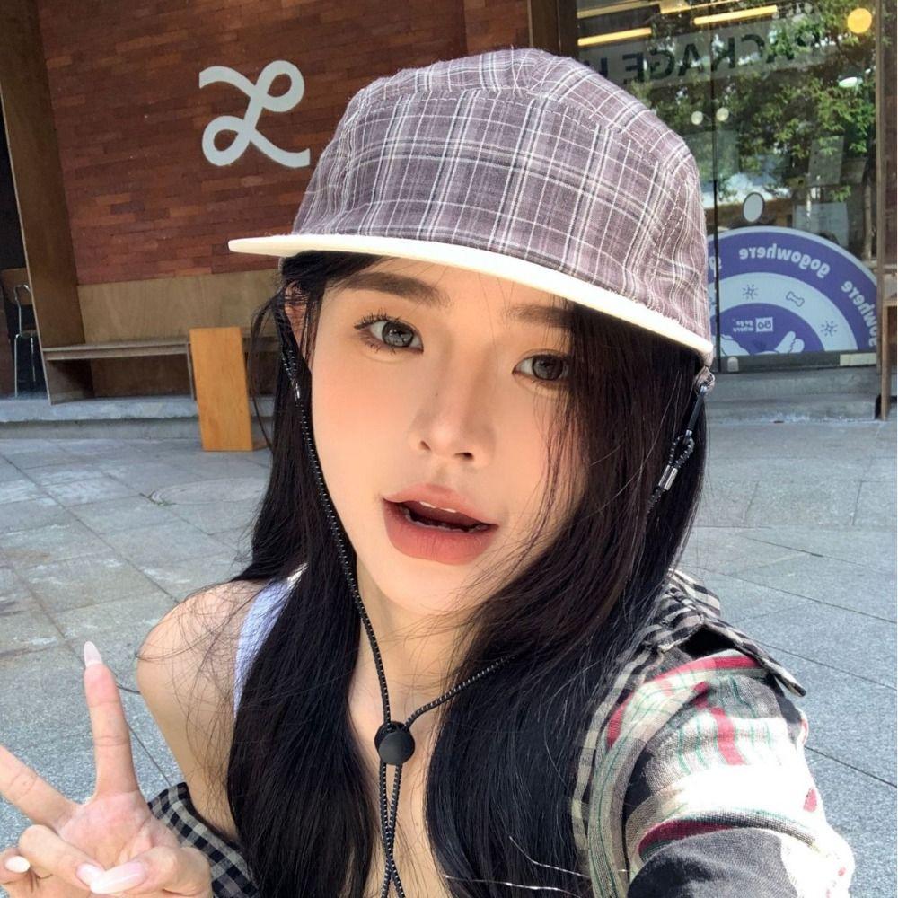 Thin Baseball Cap Soft Top Sun Hat New Duckbill Cap  Women