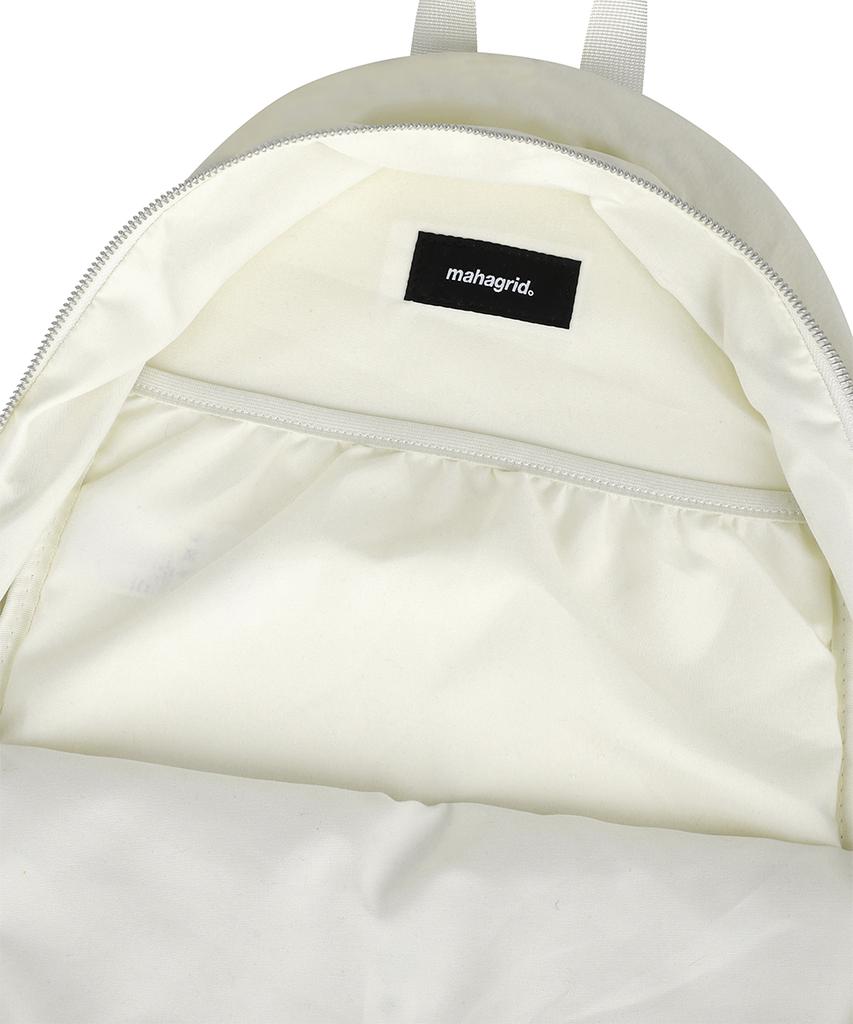 Mahagrid Two Pocket Backpack Ivory(Mg2Gsmab50A)