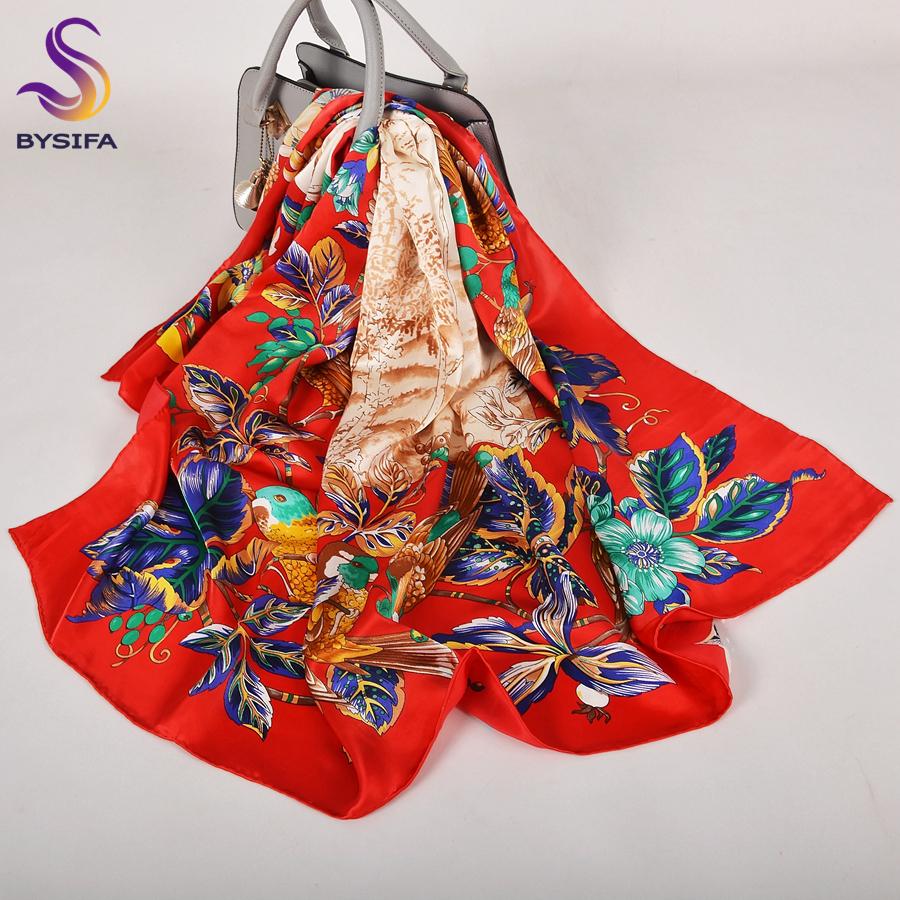 Brand Coffee Green Pure Silk Shawl Scarf Fall Winter Fashion Plaisley Design Natural Silk Scarves Wraps Women Neck Scarf