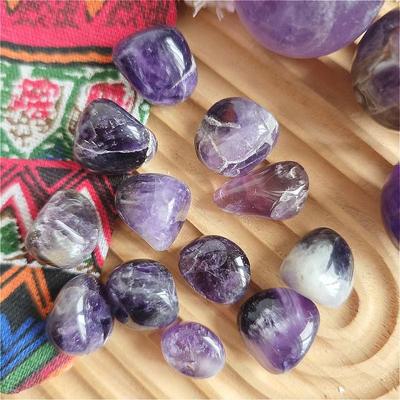 100g/Pack Natürlicher Getrommelter Polierter Kristallquarzstein Roh zur Dekoration Reiki Geschenke Energie Therapie Größe 15-20MM