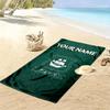 Personalisierbares Strandtuch mit Plymouth Argyle Aufdruck, Großes Weiches Schnelltrocknendes Handtuch für Strand, Camping, Schwimmen
