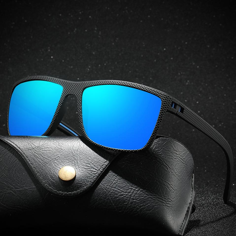 KAMMPT Stylish Fashion Ultralight Sunglasses Men Sports Shades for Travelling Hiking Cycling Green Sun Glasses