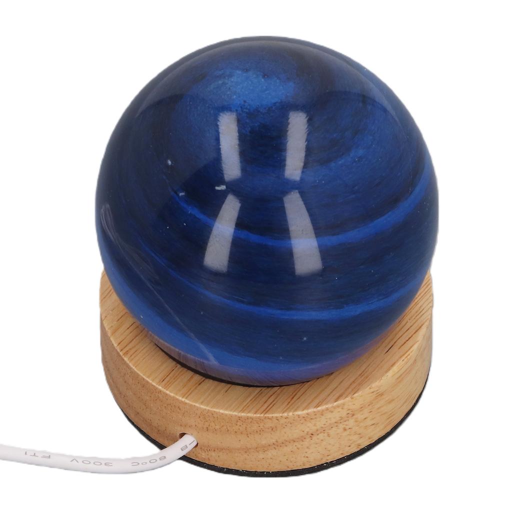 Planet Lamp 3 Color Temperatures Stepless Dimmable USB Glass Planet Night Light Romantic Decoration Star Sky
