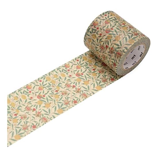 Kamoi Kakoshi Masking Tape mt William Morris Fruits 50mm×10m MTWILL04 50mmx10m - B01G4MX91E