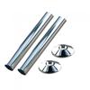 Oracstar Chrome Plain Radiator Makeover Kit (Pack of 2)
