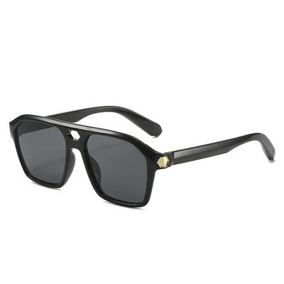 Double Beam Sunglasses, Retro Square Simple Glasses, Personalized Sunglasses For Women