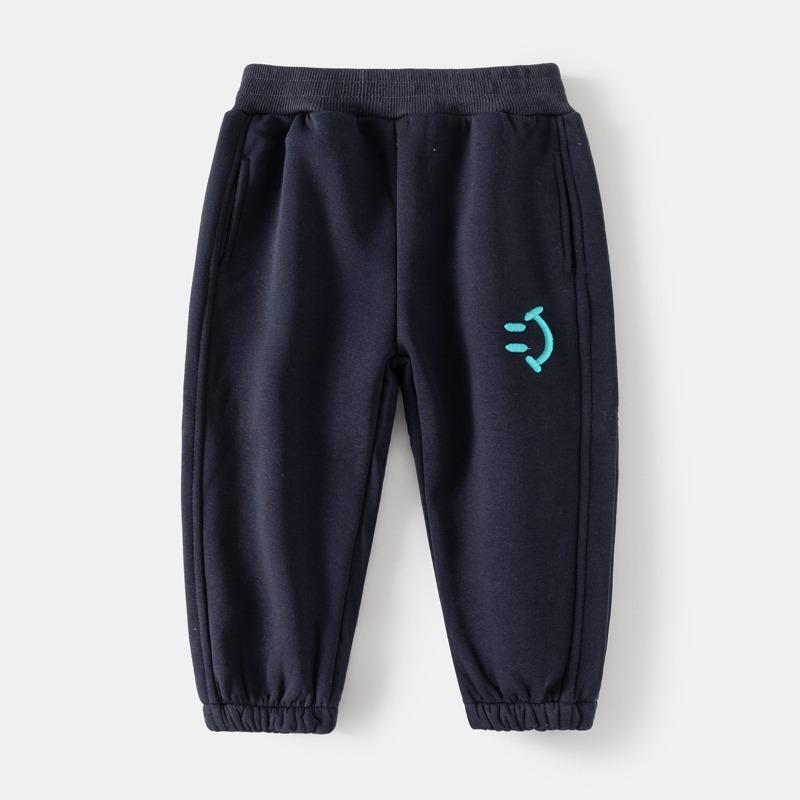 Kids Boys Casual Loose Solid Sports Sweatpants Children Long Pants