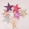 Glitter Design Party Headwear Fairy Stick Style Star Fairy Stick  Birthday Celebration