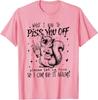 What I Did To Piss You Off Please Let Me Know So I Can Do It Tshirt Y2k Bunny Funny Hilarious Novelty Saying Tee For Men Women