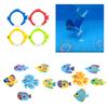 Children Cartoon Fish Shape Diving Toy Children Funny Toy Diving Game Play Water Toy Underwater Training Fun Bath Toy