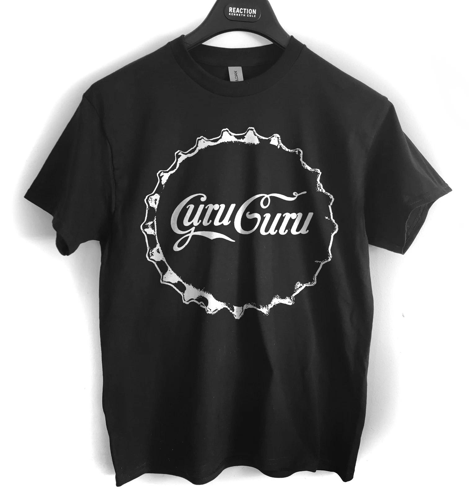 Guru Guru band t T-Shirt Krautrock Amon Duul xhol caravan Can acid mothers UFO S