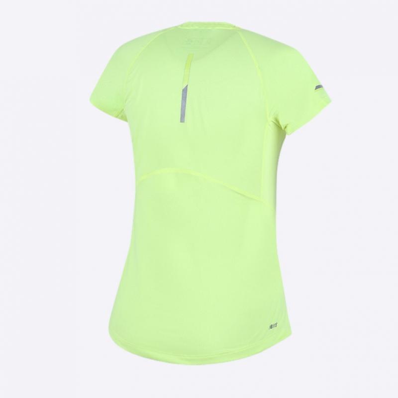 New Balance Women S Ice 2.0 Short Sleeve Tee  Nbne836622 Yellow   Yellow