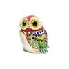 Animal Sculptures, Collectible Miniature, Alloy Creative Handicraft, Cute Small Owl Statue for