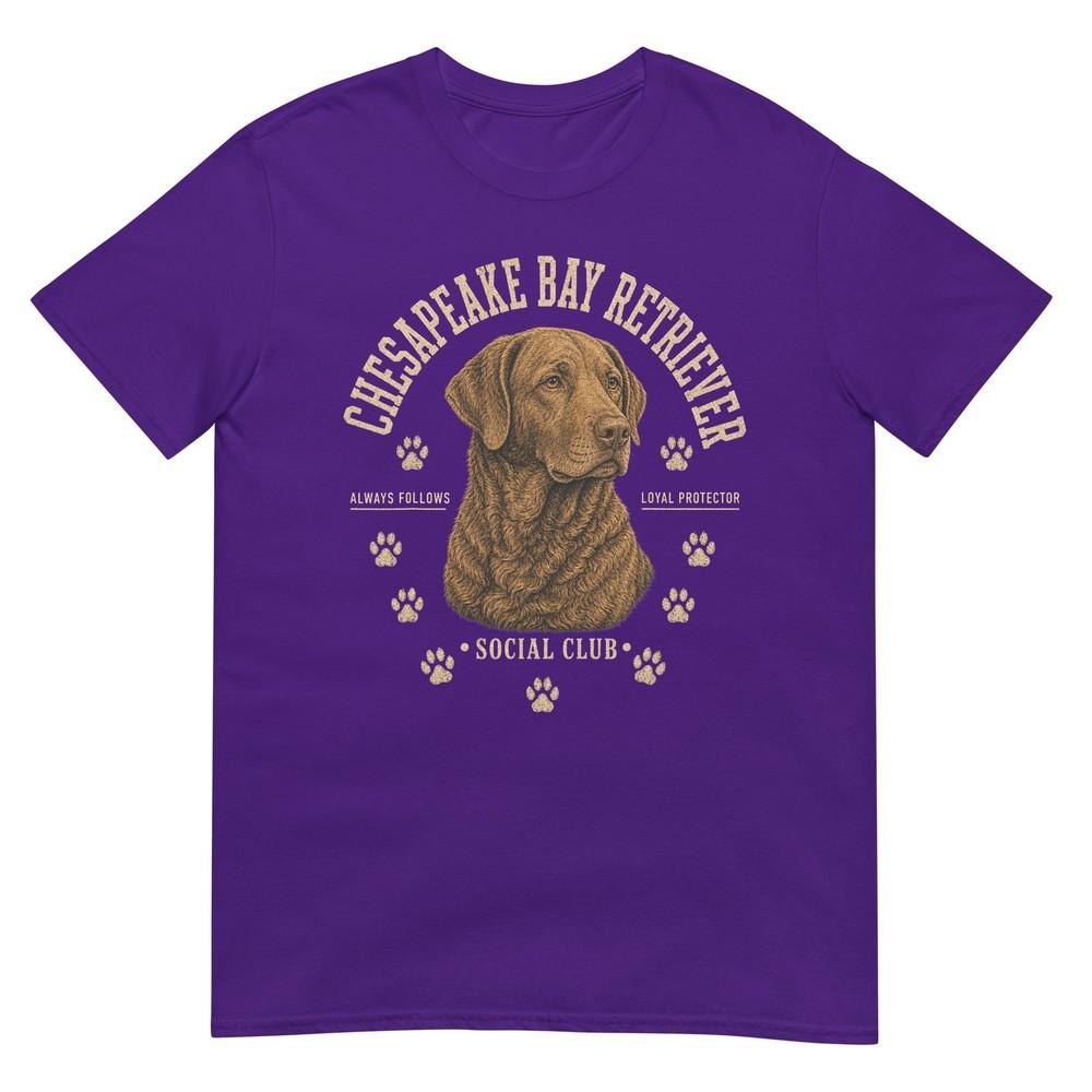 Chesapeake Bay Retriever Social Club Loyal Breed Protector Tshirt