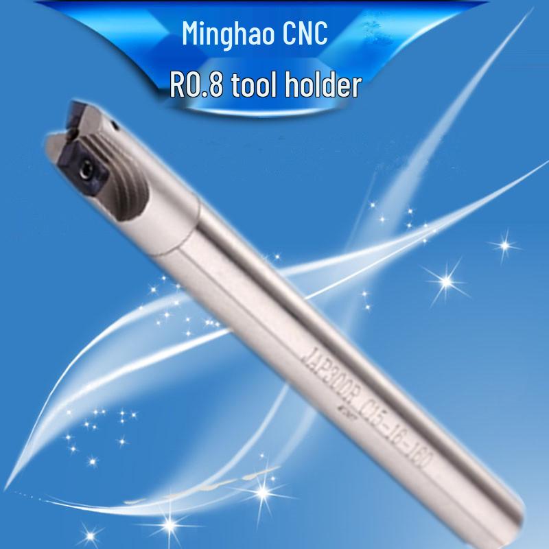 TAP Chamfering CNC Milling Cutter Holder R0.8 Tool 300R-C16-17-160 Fine Cutting Insert