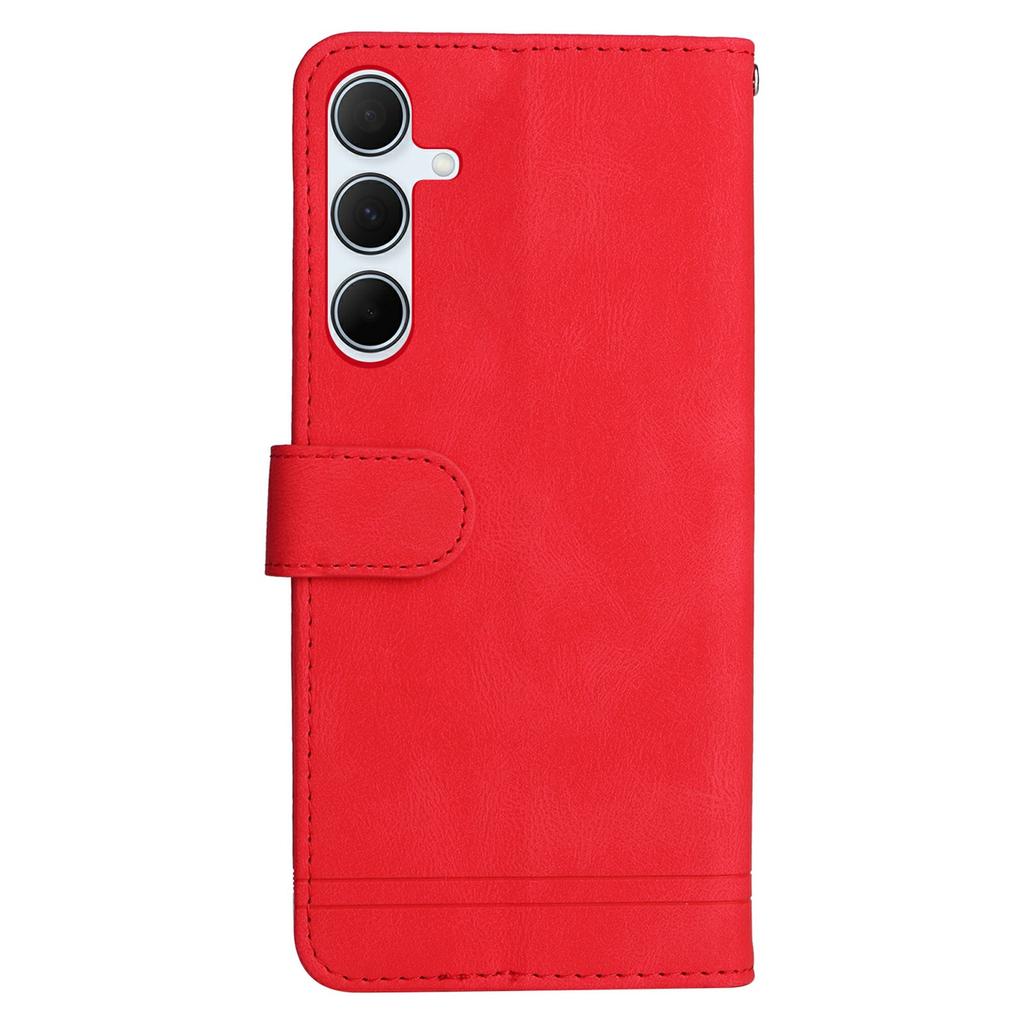 For Samsung Galaxy A36 5G Leather Wallet Cases Skin Touch Phone Cover Stand with Strap