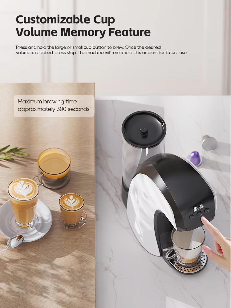 New HiBREW 3 in 1 Multiple Capsule Coffee Maker Full Automatic With Hot & Cold Mode 19Bar