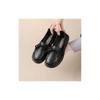 French Style Leather Shoes For Women With Breathable Hollow Design Comfortable Flat Shoes For Summer And Spring