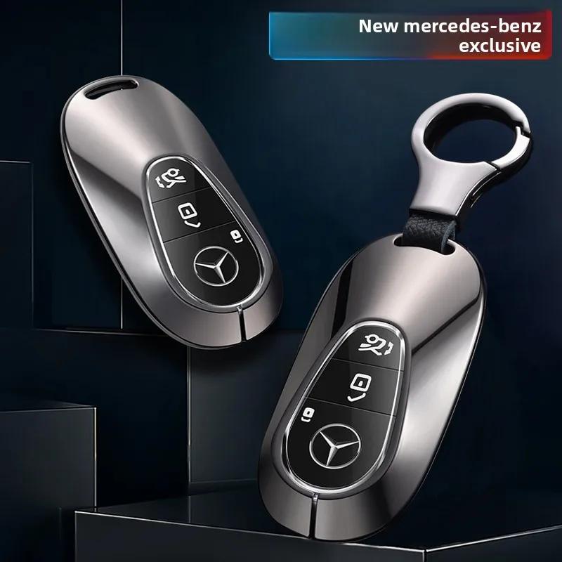 Car Remote Key Case Cover Fob For Mercedes Benz 2022 C S Class W206 W223 C260 C300 S400 S450 S500 Maybach Shell Protector qy1