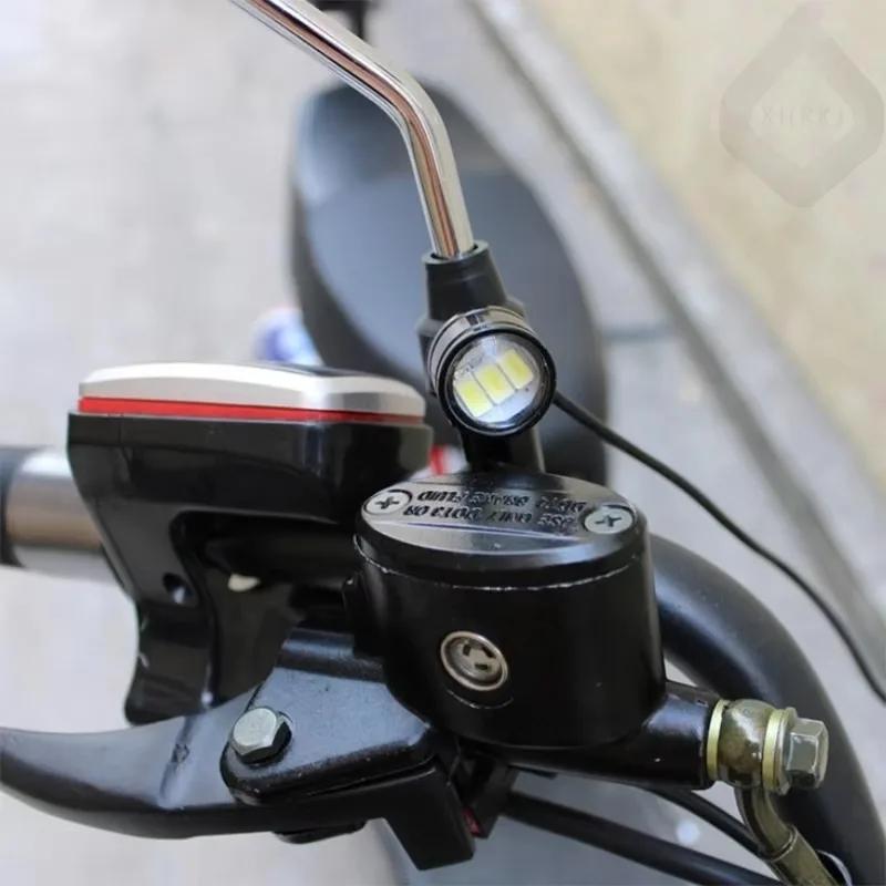 Motorcycle Fog Lights, Headlights, Daytime Running Burst Flash, Super Bright Driving Lights, Eagle Eye LED Reverse Signal Lights