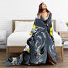 Murder Drones  Blanket Independent Animated Flannel Awesome Breathable Throw Blanket For Bedspread Summer,