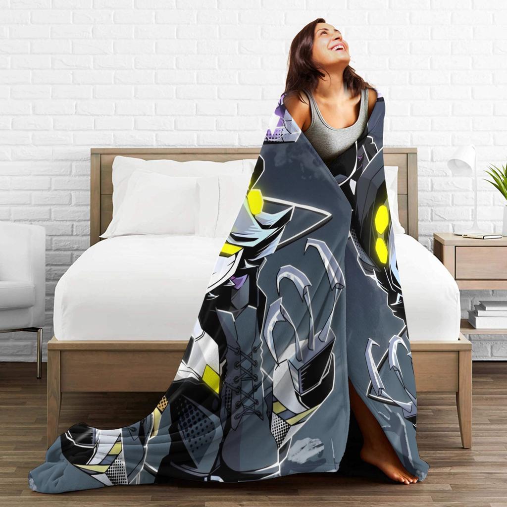 Murder Drones  Blanket Independent Animated Flannel Awesome Breathable Throw Blanket For Bedspread Summer,