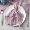 50pcs Handmade Gauze Napkins 30X30cm Cotton Cloth Napkins Fabric Serviette Gauze Table Towels for Wedding Party Baby Shower Set