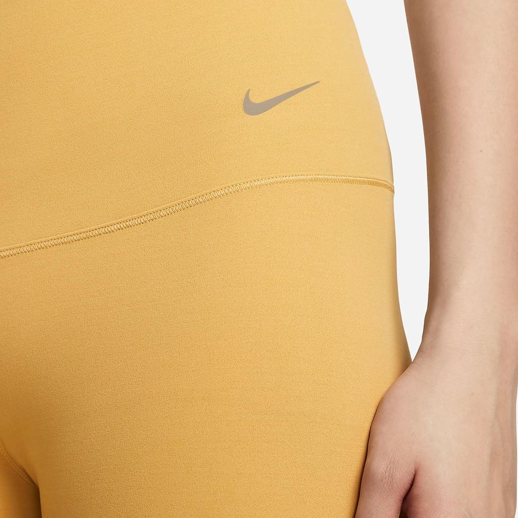 New Nike Zenvy Sports Pants Women's Wheat Gold DQ6016-725