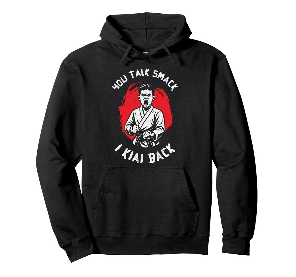I Kiai Back Karate Martial Arts Instructor Taekwondo Lovers Hoodie