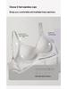 Breathable Soft Support Bra for Small Breasts - No Underwire, with Side Gathering and Jelly Strips for Lift
