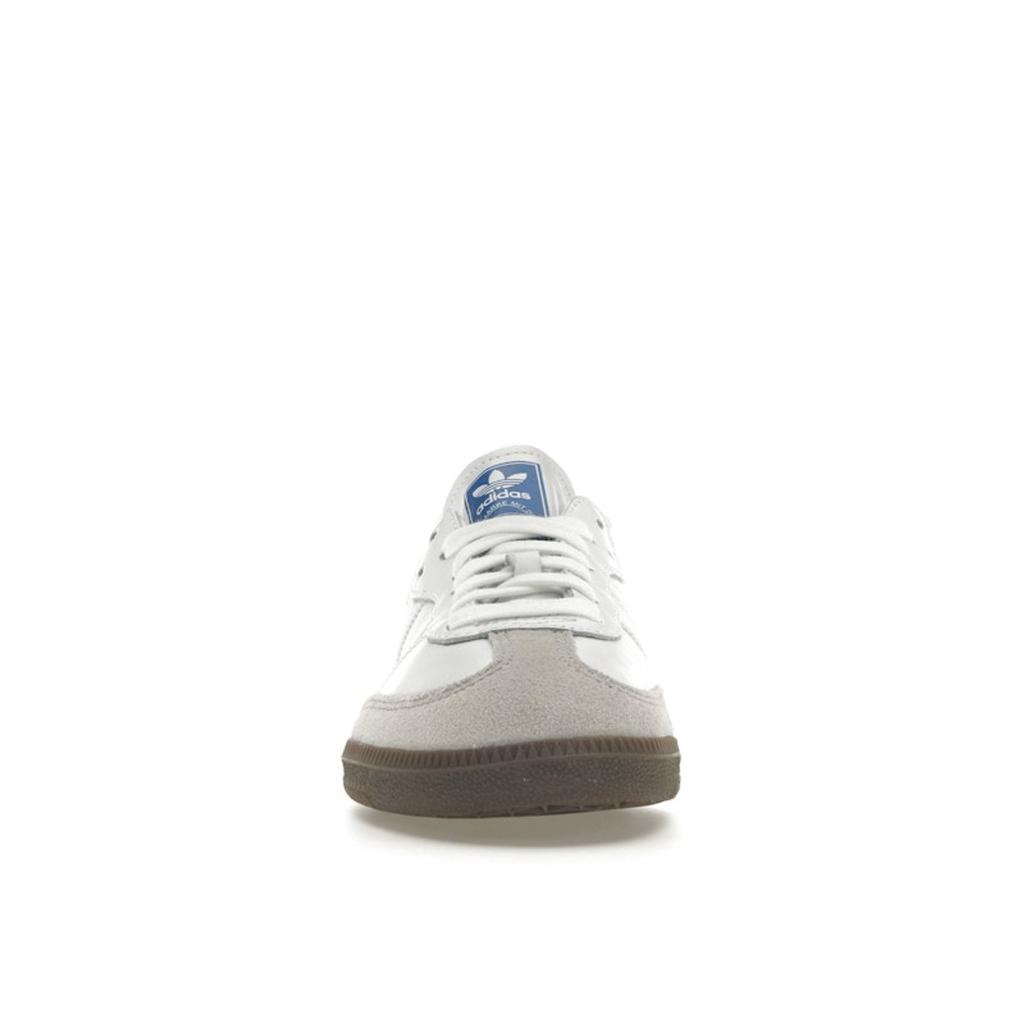 Adidas Samba OG Dobbel Hvit Gummi Unisex Sneakers Skyhvit IE3439