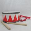 Children's Drum Toy with Wood Frame, Polyester Drumhead, Two Drumsticks, and Strap for Home Play and School Shows