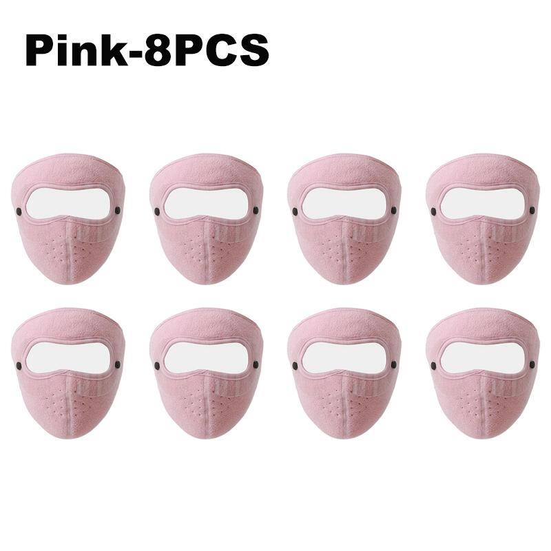 Ski Mask with Goggles Winter Warm Face Mask Anti Dust Cycling Bicycle for Men Women Cold Weather Outdoor Motorcycle Thermal Mask