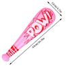 4pcs Colorful Inflatable Baseball Bat Toys for Summer Pool Parties Birthday Celebrations Fun Carnival Water Game Supplies