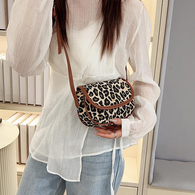 Retro Flowers Pattern Bags Simple Style Designer Women Shoulder & Crossbody Bags Small High Quality Handbags Purses