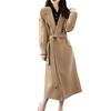 Double-sided Wool Fur Coat for Women's New Autumn and Winter Extended Lapel Fur Coat for Women