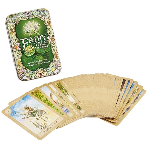 Kancharo Lenormand 38-Piece Tarot Card Set [Fairy Tale Lenormand] Includes a Japanese Lenormand Card Basic Instruction Manual and Pouch (Authentic)