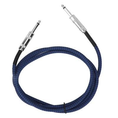 14 Zoll Kabel Gitarrenkabel Bass Rauschunterdrückung Geflechtsabschirmung 6,35 mm Instrumentenkabel für