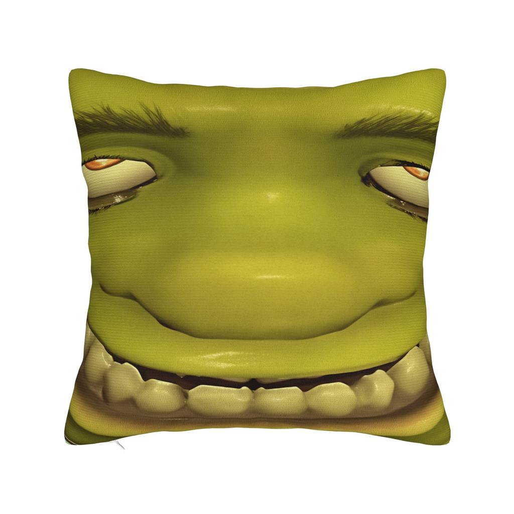 Polštářový potah Shrekův vtipný polštář Vlastní potah na polštář Novinka Povlak na polštář na pohovku ložnici domácí dekorace