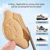 Child Heel Stickers Shoe Pads Sneaker Kids Insoles Non-slip Feet Heel Protectors Adjust Size Cushion Foot Care shoes Inserts