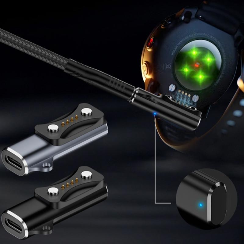 Easy Connection Travel Friendly Magnetic Fast Charging Connector Adapter Head Suitable for Vantagev 3 Watch Easy To Use