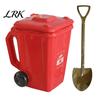 Mini Recycling Bin Mug Funny Trash Ceramic with Lid, Novelty Garbage Can Drinking Tea Cup Handle, Coffee Mug, Gag Gifts for Coworkers, Office